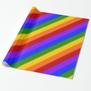 Papel De Regalo Bandera del orgullo gay caído