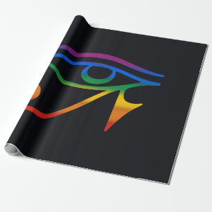 Papel De Regalo Bandera del Orgullo Gay Goth