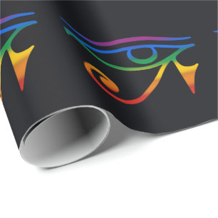 Papel De Regalo Bandera del Orgullo Gay Goth