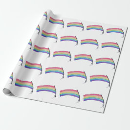 Papel De Regalo Bandera del Orgullo Iris