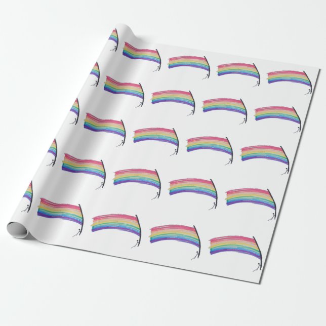 Papel De Regalo Bandera del Orgullo Iris