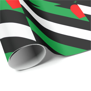 Papel De Regalo Bandera del Orgullo Leather Boi