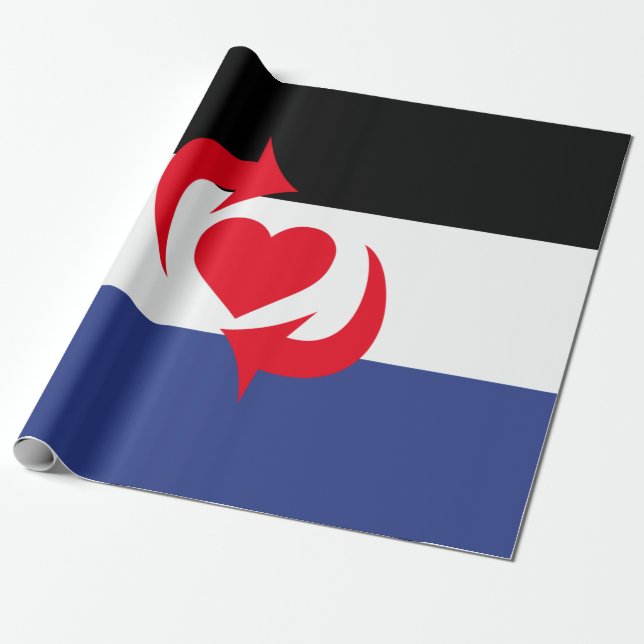 Papel De Regalo Bandera del Orgullo Switch (Desenrollado)