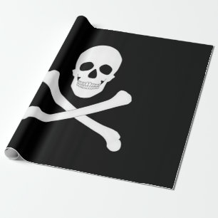 Papel De Regalo Bandera del pirata (Jolly Roger)