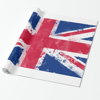 Papel De Regalo Bandera del Reino Unido o la bandera de la Unión