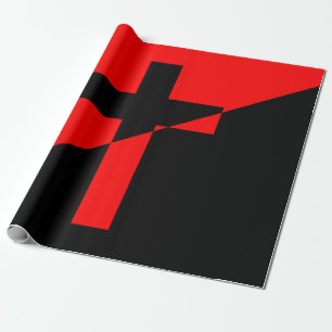 Papel De Regalo Bandera del socialismo cristiano y el anarquismo (