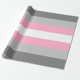 Papel De Regalo Bandera Demigirl (Orgullo Demi Chica) (Identidad d