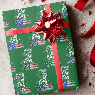 Papel De Regalo Bandera estadounidense Trump, Estados Unidos, pres