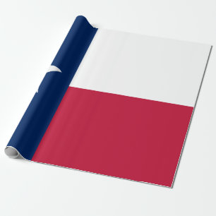 Papel De Regalo Bandera Estatal de Texas (Texas)