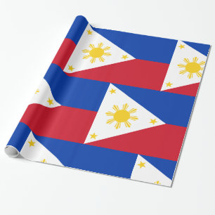 Papel De Regalo Bandera filipina de Filipinas