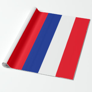 Papel De Regalo Bandera francesa Colores patrióticos Viajes intern