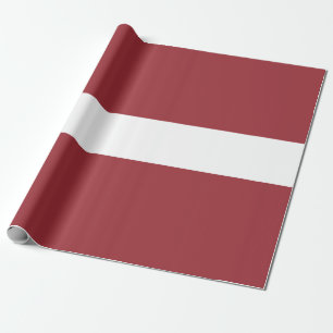 Papel De Regalo Bandera letona (Letonia)