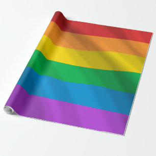Papel De Regalo Bandera LGBT arco iris