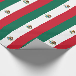 Papel De Regalo Bandera Mexicana