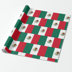 Papel De Regalo Bandera mexicana - Bandera de México envuelto