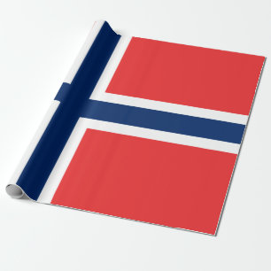 Papel De Regalo Bandera noruega (Noruega)