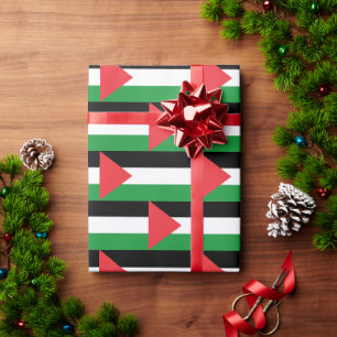 PAPEL DE REGALO BANDERA PALESTINA GRATUITA