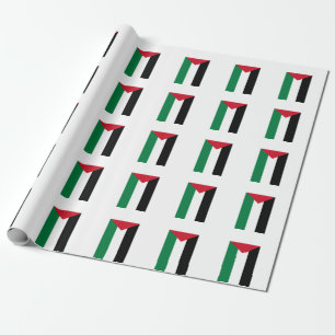 Papel De Regalo Bandera palestina libera a Pegatina de Gaza