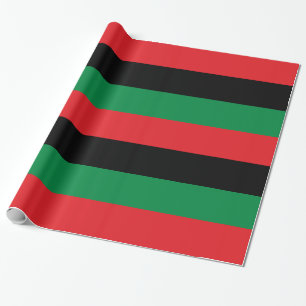 Papel De Regalo Bandera Panafricana de la UNIA