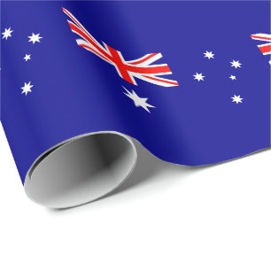 Papel De Regalo Bandera patriótica australiana