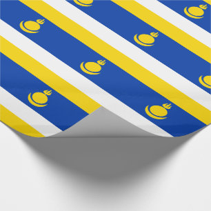 Papel De Regalo Bandera Patriótica de Buriatia