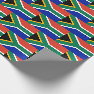Papel De Regalo Bandera patriótica de SUDÁFRICA