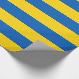 Papel De Regalo Bandera patriótica de Ucrania