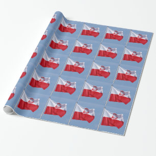 PAPEL DE REGALO BANDERA POLACA