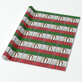 Papel De Regalo Bandera recta de Outta México