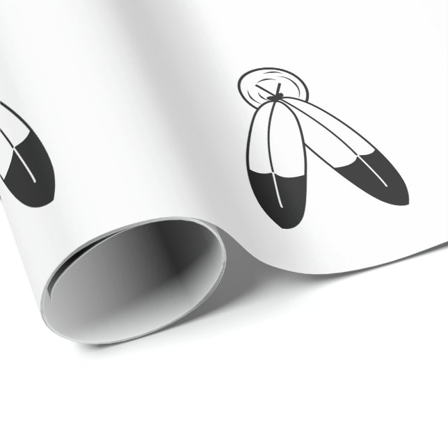 Papel De Regalo Bandera Two-Spirit (Esquina del rollo)