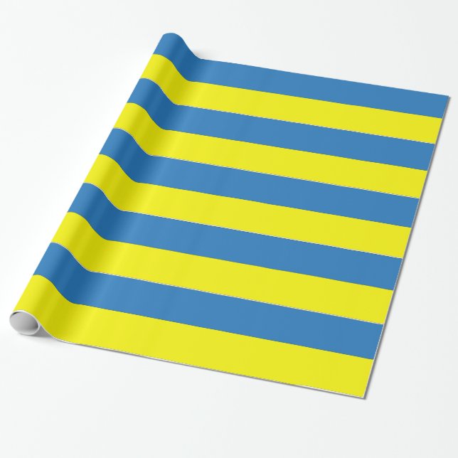 Papel De Regalo Bandera ucraniana (Desenrollado)