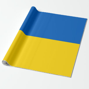 Papel De Regalo Bandera ucraniana (Ucrania)