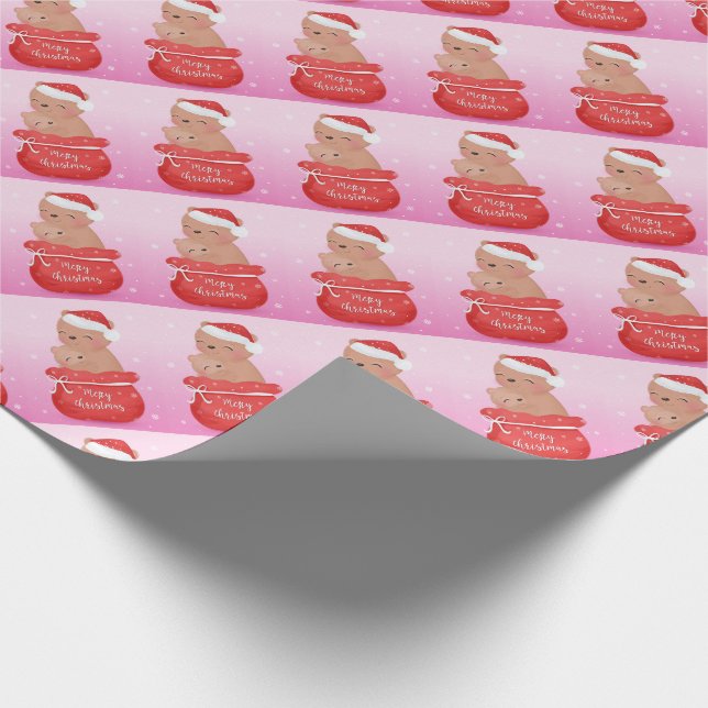 Papel De Regalo Baños navideños (Esquina)