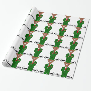 Papel De Regalo barack obama santa claus