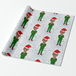 Papel De Regalo barack obama santas