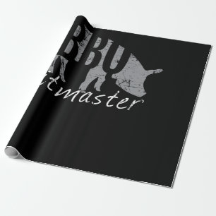 Papel De Regalo Barbacoa BBQ Pitmaster Pig Grill Fars