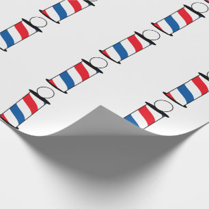 Papel De Regalo Barber Polo