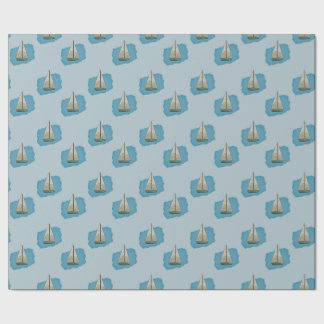 Papel De Regalo Barco de vela