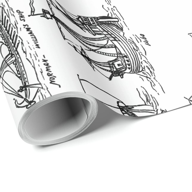 PAPEL DE REGALO BARCOS DE VIEJO (Esquina del rollo)