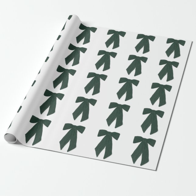 Papel De Regalo Barras verdes (Desenrollado)