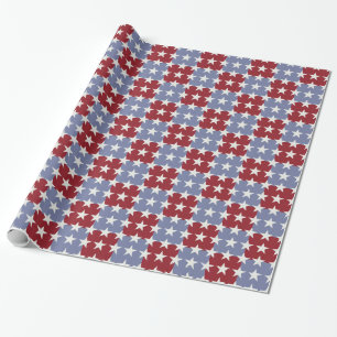 Papel De Regalo Barras y estrellas
