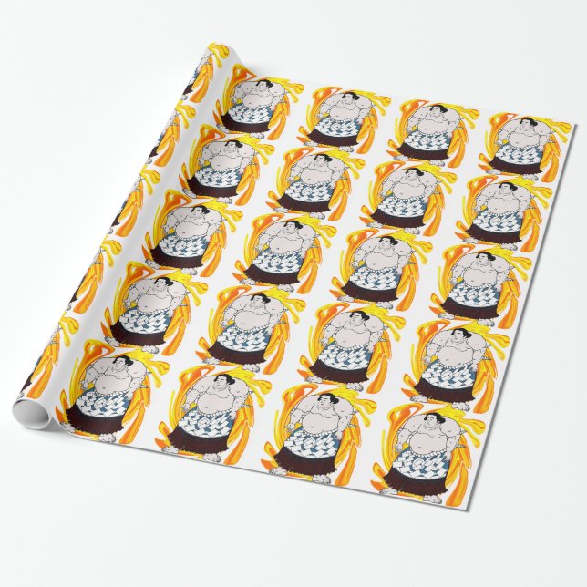 Papel De Regalo Barrendero del sumo (Desenrollado)
