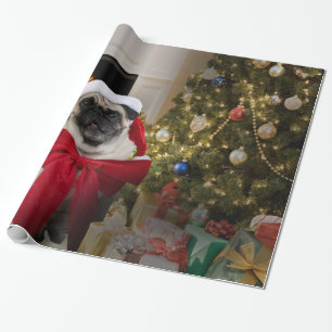 Papel De Regalo Barro amasado Misha que lleva un arco para el