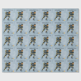 Papel De Regalo Bash De Cumpleaños Sobre Hielo