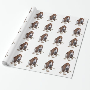 Papel De Regalo Basset Hound