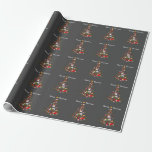 Papel De Regalo Basset Hound Christmas Tree Xmas Dog Lover<br><div class="desc">Basset Hound Christmas Tree Xmas Dog Lover</div>