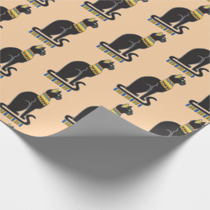Papel De Regalo Bastet o Bast. Aciente diosa egipcia