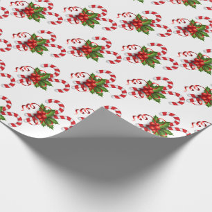 Papel De Regalo Bastones de Caramelo