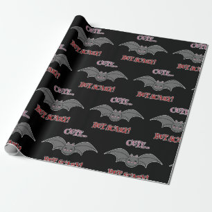 Papel De Regalo Bat lindo pero asustado