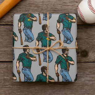 Papel De Regalo Batería de béisbol